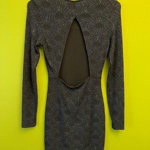 H&M size 6 Long Sleeve Shimmery Party Dress